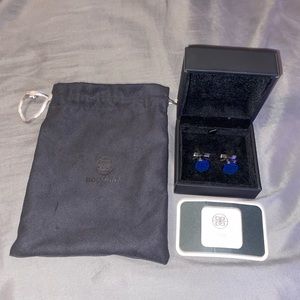 Blue bolvaint cufflinks